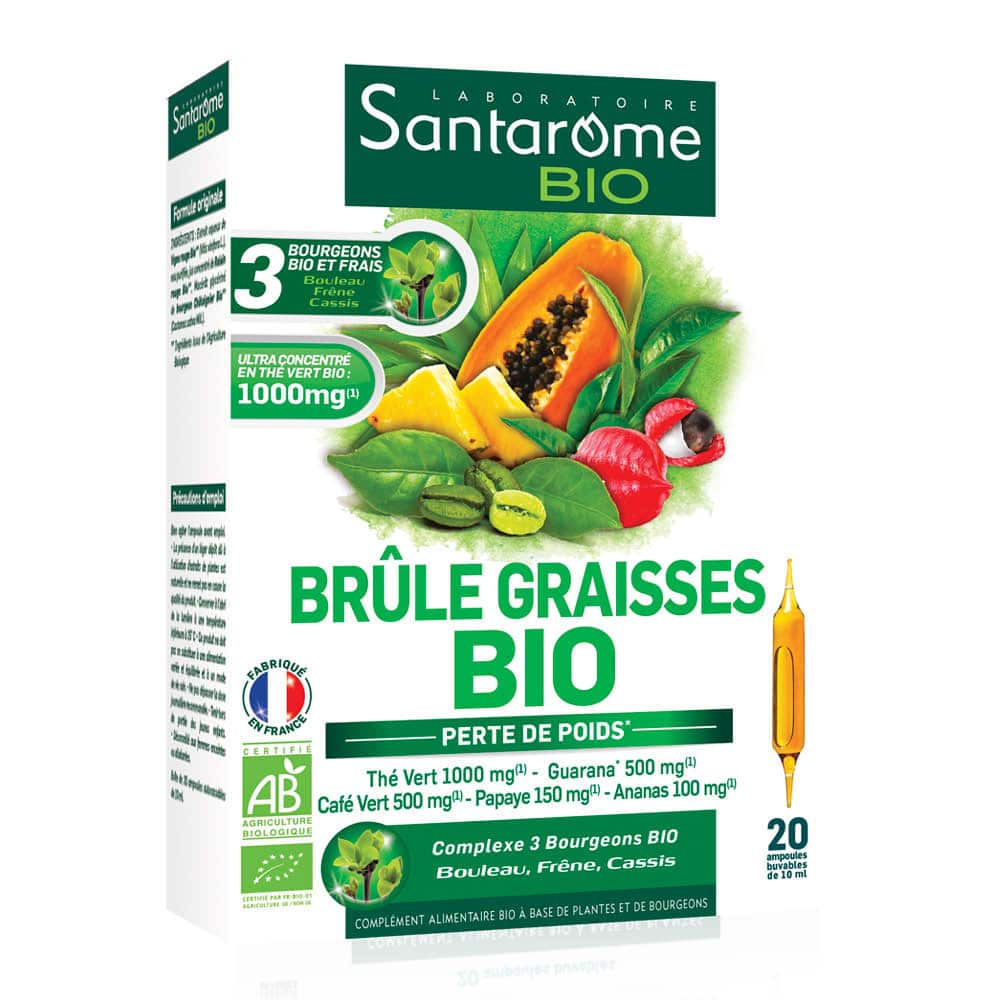 Brûle Graisses Bio 20 Ampoules