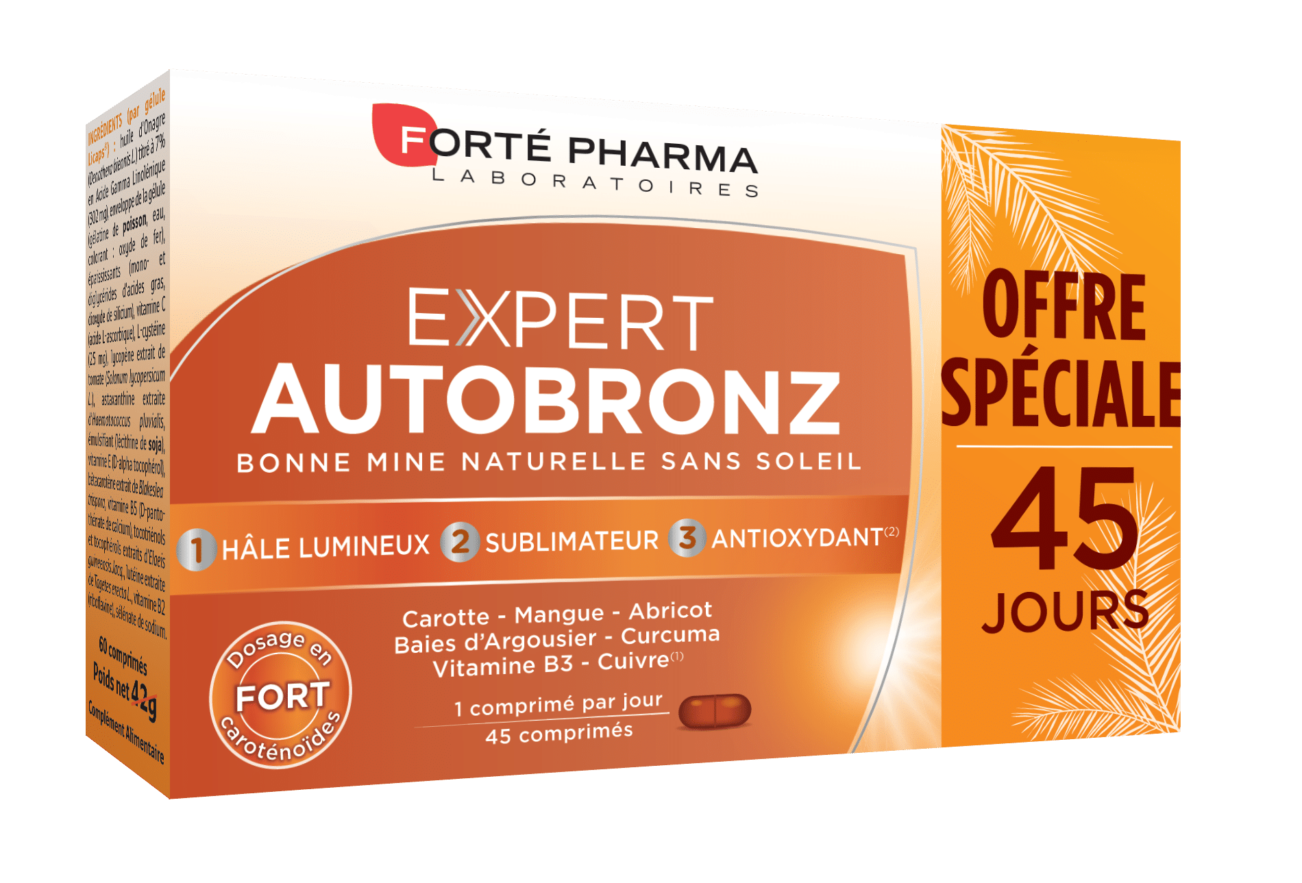 Expert AutoBronze 45 comprimés