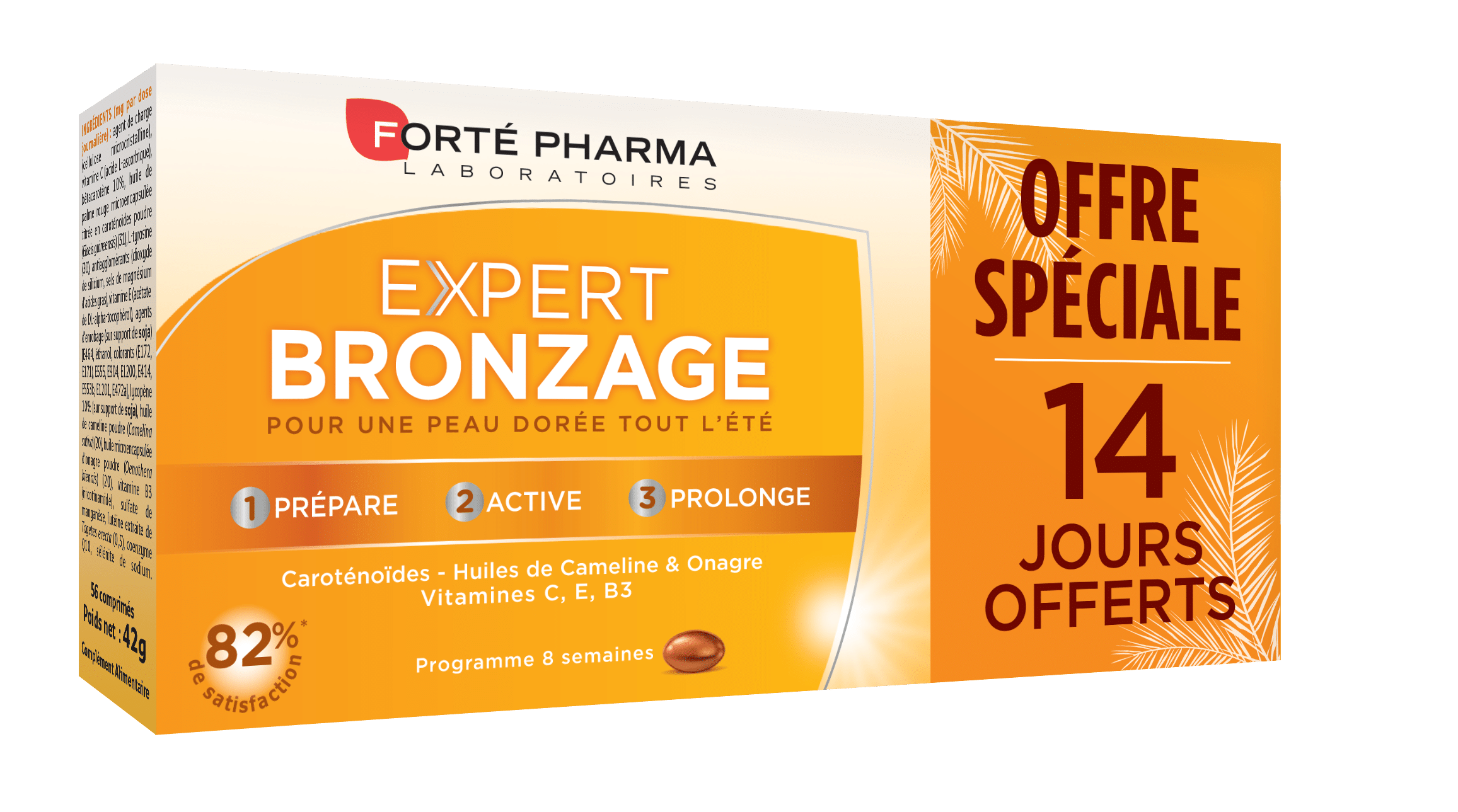 Expert Bronzage 56 comprimés